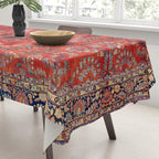 Sarouk Arak West Persian Carpet Print Tablecloth Gallery Image 3
