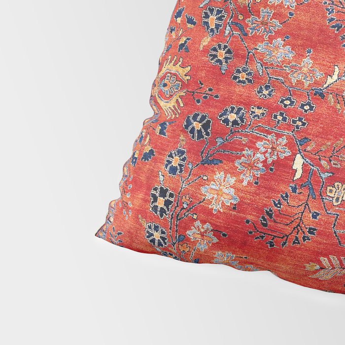 Sarouk Arak West Persian Carpet Print Pillow Sham Gallery Image 4