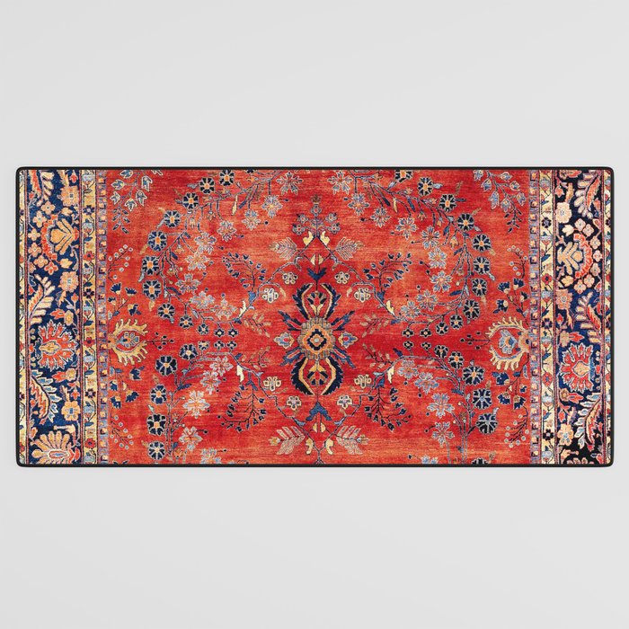 Sarouk Arak West Persian Carpet Print Desk Mat Gallery Image 3