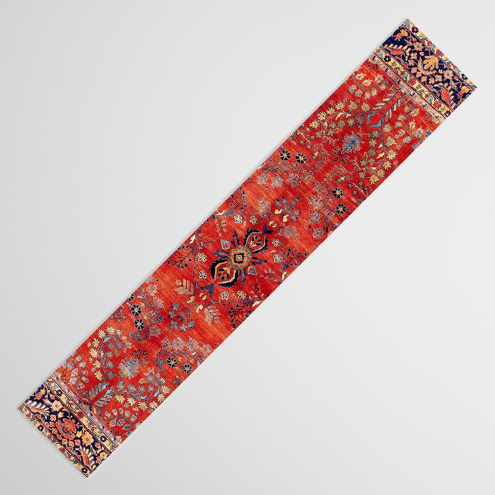 Sarouk Arak West Persian Carpet Print Table Runner Gallery Image 3