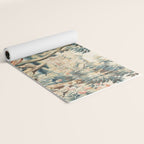 Antique 18th Century French Chateau Bird Garden Verdure Tapestry Yoga Mat Gallery Image 2