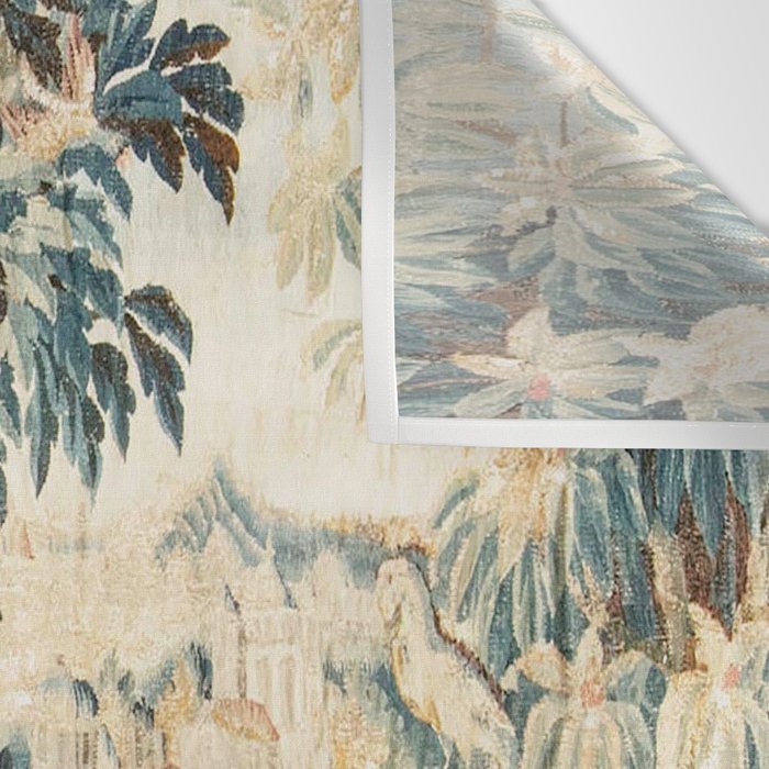 Antique 18th Century French Chateau Bird Garden Verdure Tapestry Wall Tapestry Gallery Image 3