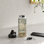 Antique 18th Century French Chateau Bird Garden Verdure Tapestry Water Bottle Gallery Image 4