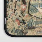 Antique 18th Century French Chateau Bird Garden Verdure Tapestry Laptop Sleeve Gallery Image 3