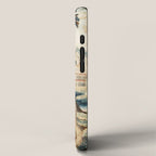 Antique 18th Century French Chateau Bird Garden Verdure Tapestry iPhone Case Gallery Image 2