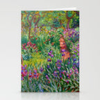 Claude Monet "The Iris Garden at Giverny", 1899-1900 Stationery Card Gallery Image 2
