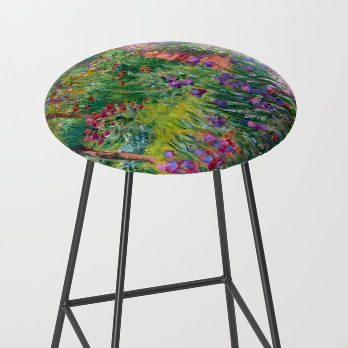 Claude Monet "The Iris Garden at Giverny", 1899-1900 Stool Gallery Image 2