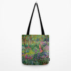 Claude Monet "The Iris Garden at Giverny", 1899-1900 Tote Bag Gallery Image 2