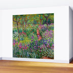 Claude Monet "The Iris Garden at Giverny", 1899-1900 Wall Mural Gallery Image 2