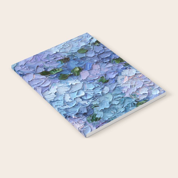 Moonlight Hydrangeas 2 Notebook Gallery Image 2