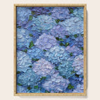 Moonlight Hydrangeas 2 Serving Tray Gallery Image 1