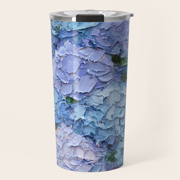 Moonlight Hydrangeas 2 Travel Mug Gallery Image 1