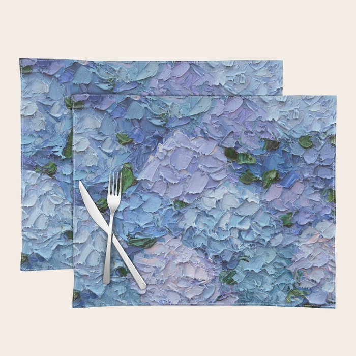 Moonlight Hydrangeas 2 Placemat Gallery Image 1