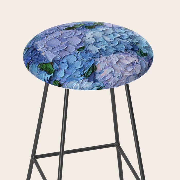 Moonlight Hydrangeas 2 Stool Gallery Image 2