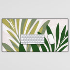Olive Branches Contemporary Botanical Art Desk Mat Gallery Image 1