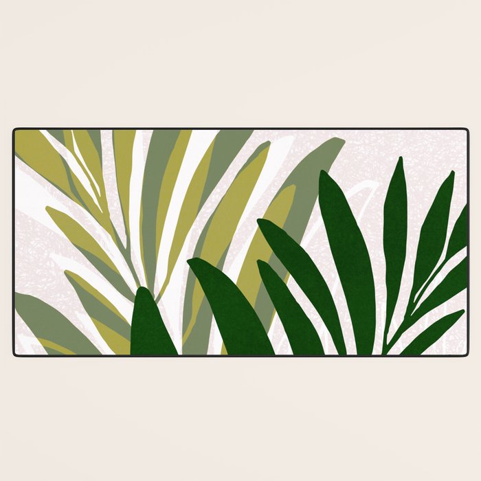 Olive Branches Contemporary Botanical Art Desk Mat Gallery Image 3