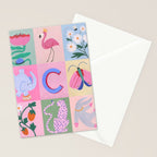 Claire Collage Stationery Card Gallery Image 2