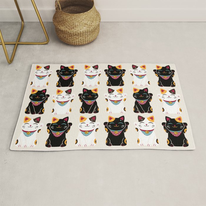 Maneki Neko - Lucky Cats Rug Gallery Image 1