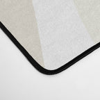Cream Dream Light Liquid Swirl Abstract in Beige and White Desk Mat Gallery Image 4