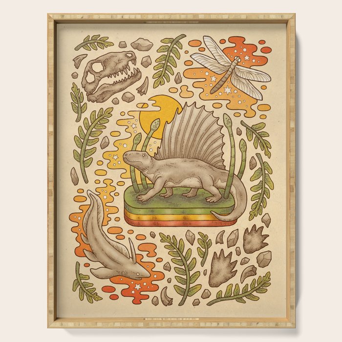 Daydream Dimetrodon Serving Tray Gallery Image 1