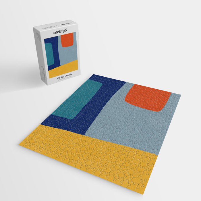 Modern Abstract Minimalism Artwork I Jigsaw Puzzle Gallery Image 2