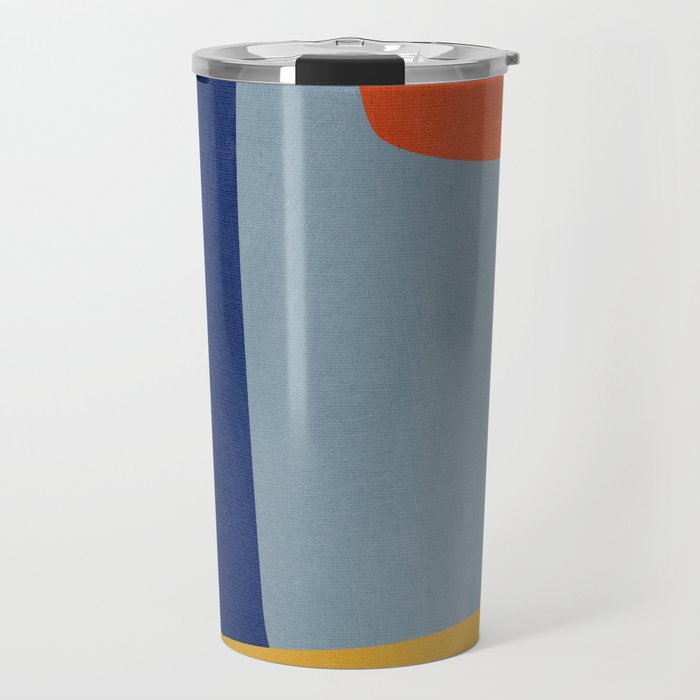 Modern Abstract Minimalism Artwork I Travel Mug Gallery Image 1