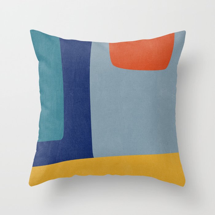 Modern Abstract Minimalism Artwork I Throw Pillow Gallery Image 6