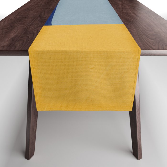 Modern Abstract Minimalism Artwork I Table Runner Gallery Image 1