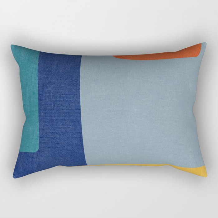 Modern Abstract Minimalism Artwork I Rectangular Pillow Gallery Image 1