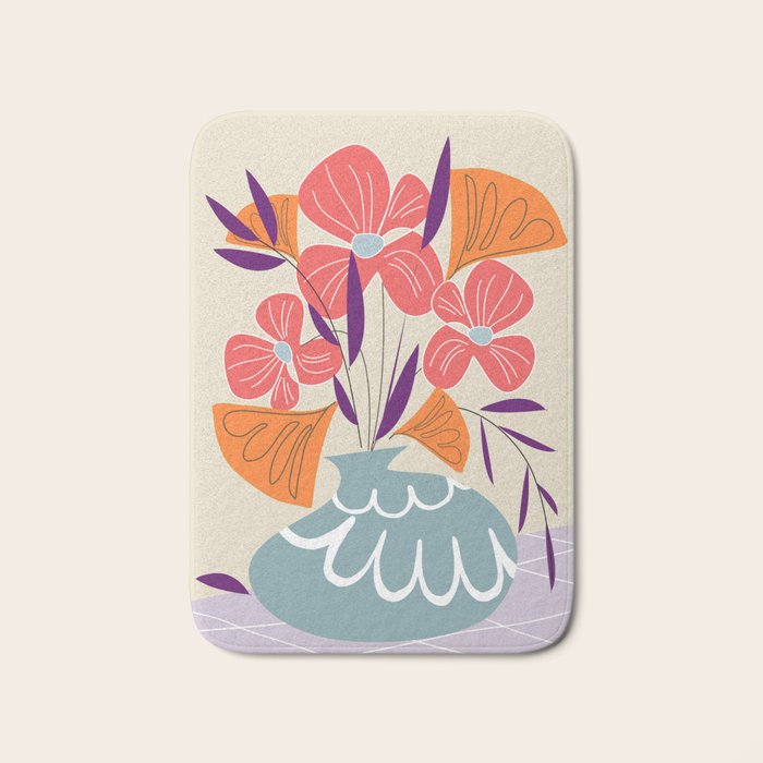 Summer bunch Bath Mat Gallery Image 1