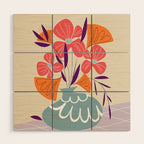 Summer bunch Wood Wall Art Gallery Image 1