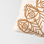 Cosmic Peacock Pillow Sham Gallery Image 4