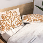 Cosmic Peacock Pillow Sham Gallery Image 2
