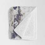 Winter Horse Herd Throw Blanket Gallery Image 3