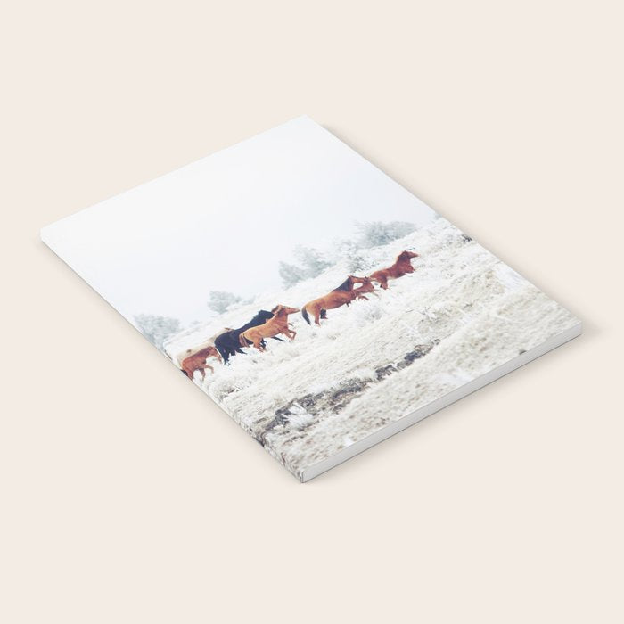 Winter Horse Herd Notebook Gallery Image 1