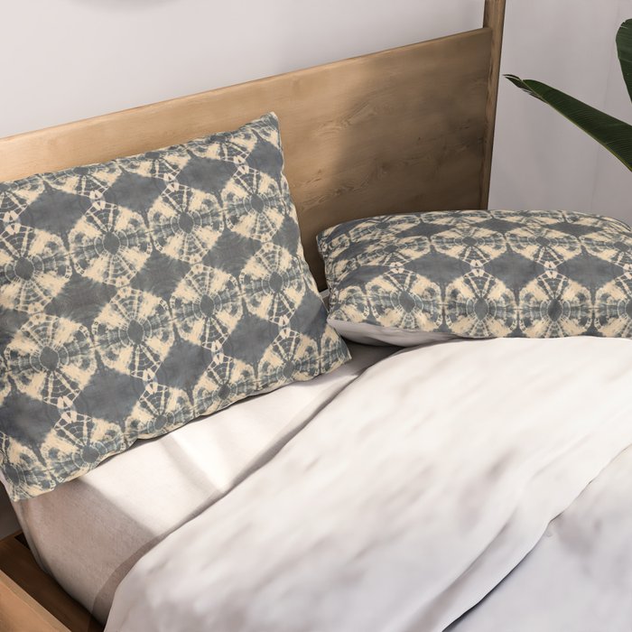 Circle Shibori Pillow Sham Gallery Image 2