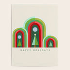 Rainbow Christmas Arches Poster Gallery Image 4