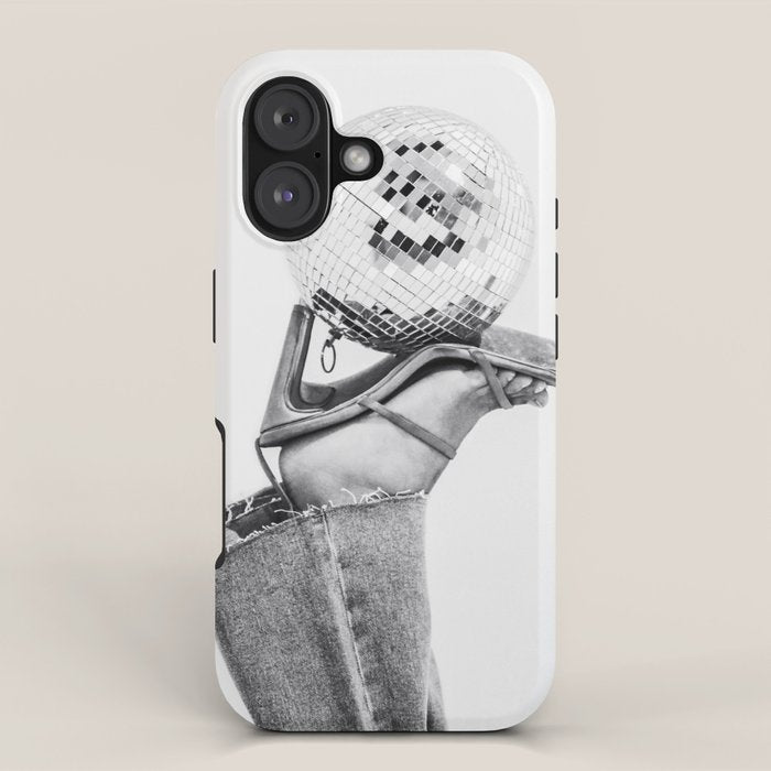 Disco Heels Trend Black White  Photo Art iPhone Case Gallery Image 1