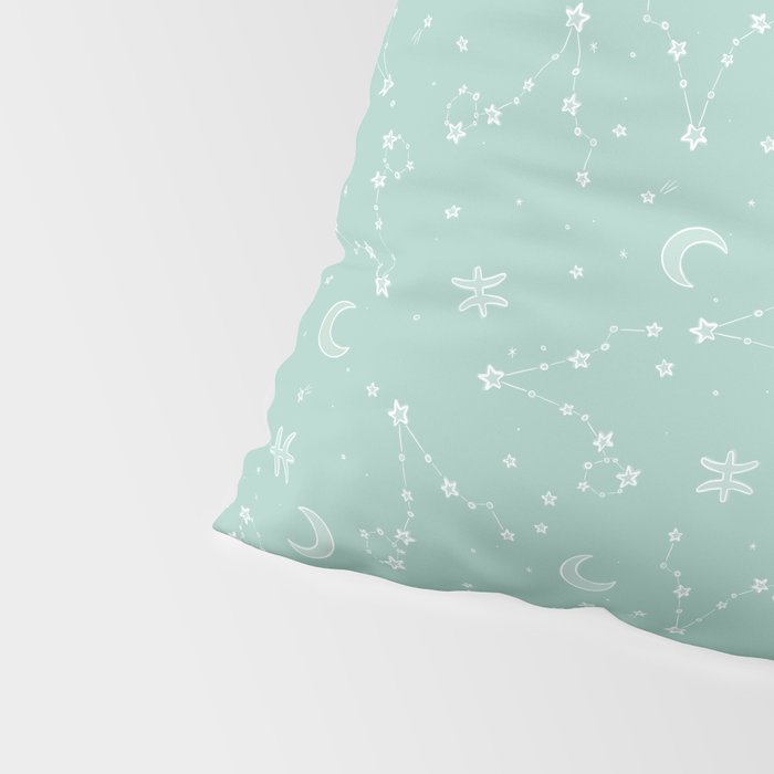 Pisces Constellation Pillow Sham Gallery Image 4
