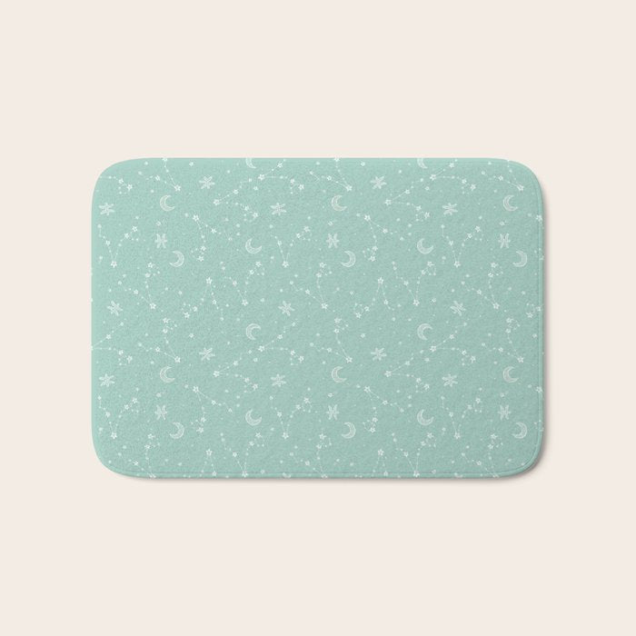 Pisces Constellation Bath Mat Gallery Image 1