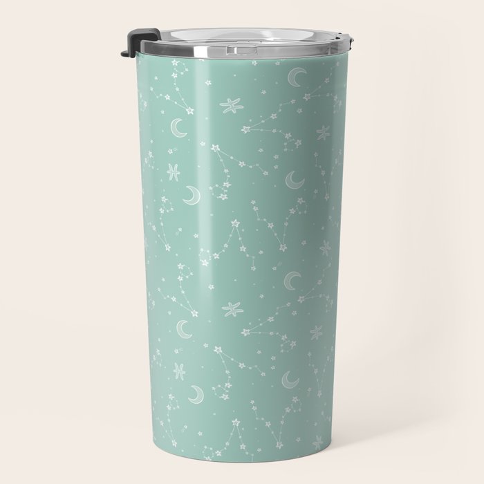 Pisces Constellation Travel Mug Gallery Image 3