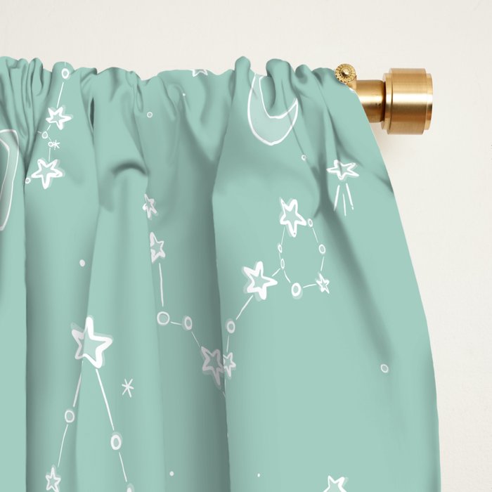 Pisces Constellation Window Curtain Gallery Image 2