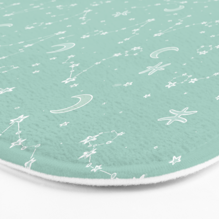 Pisces Constellation Bath Mat Gallery Image 3