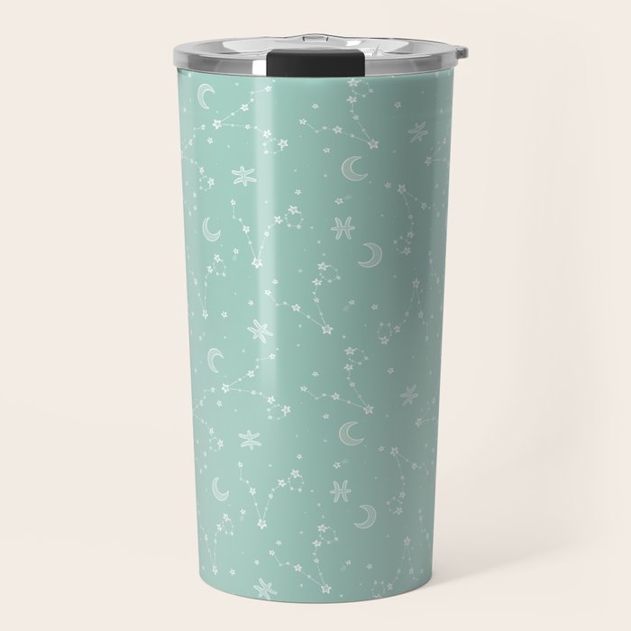 Pisces Constellation Travel Mug Gallery Image 1