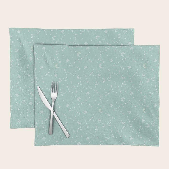 Pisces Constellation Placemat Gallery Image 1