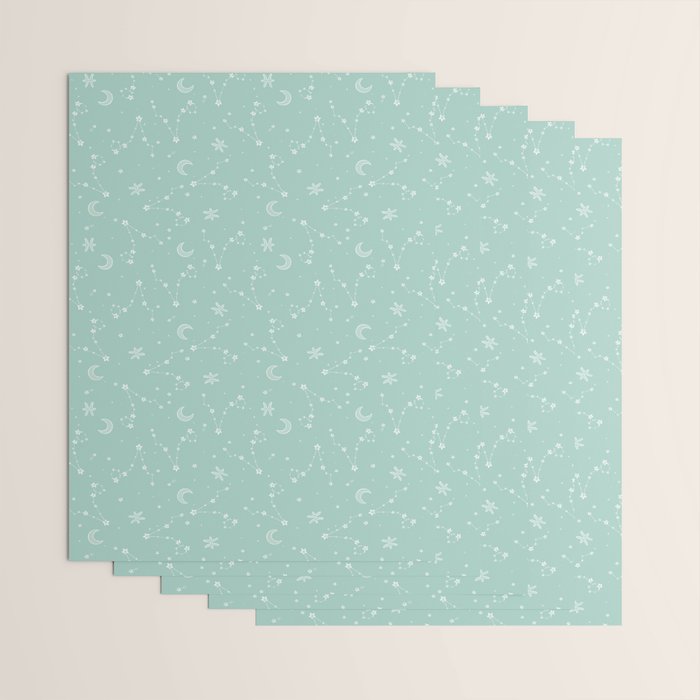 Pisces Constellation Wrapping Paper Gallery Image 3