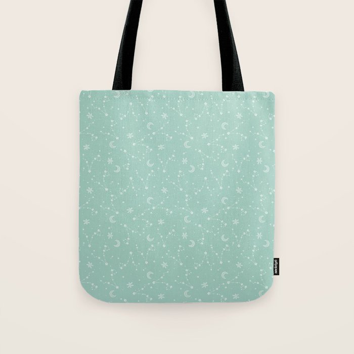 Pisces Constellation Tote Bag Gallery Image 1