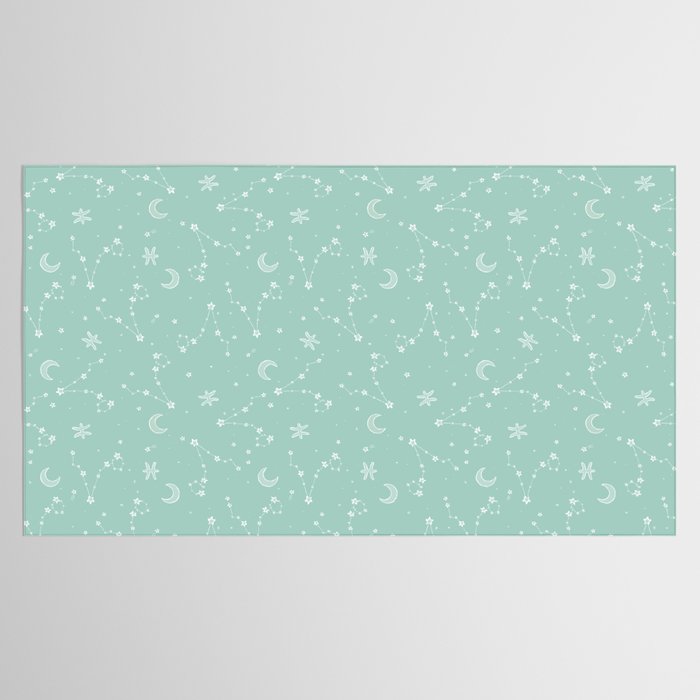 Pisces Constellation Tablecloth Gallery Image 2