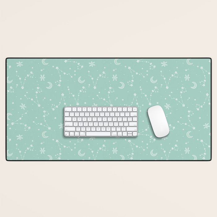 Pisces Constellation Desk Mat Gallery Image 1