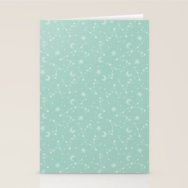 Pisces Constellation Stationery Card Gallery Image 2